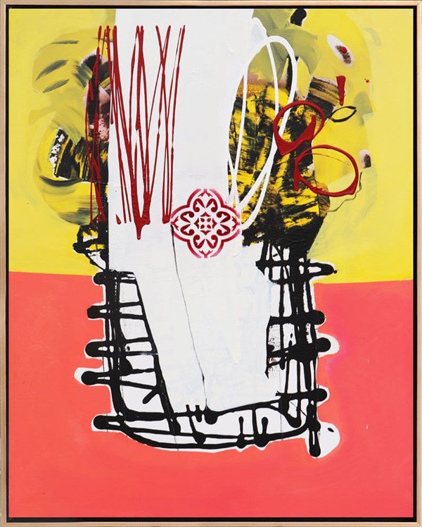 Soyut Anlam Yağlı Boya Tablosu