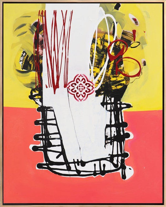 Soyut Anlam Yağlı Boya Tablosu