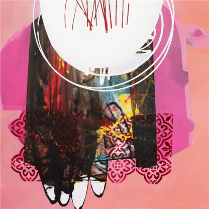 Soyut Keşif Yağlı Boya Tablosu