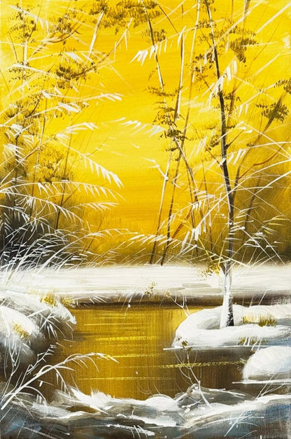 Suskun Bir Gün Yağlı Boya Tablosu