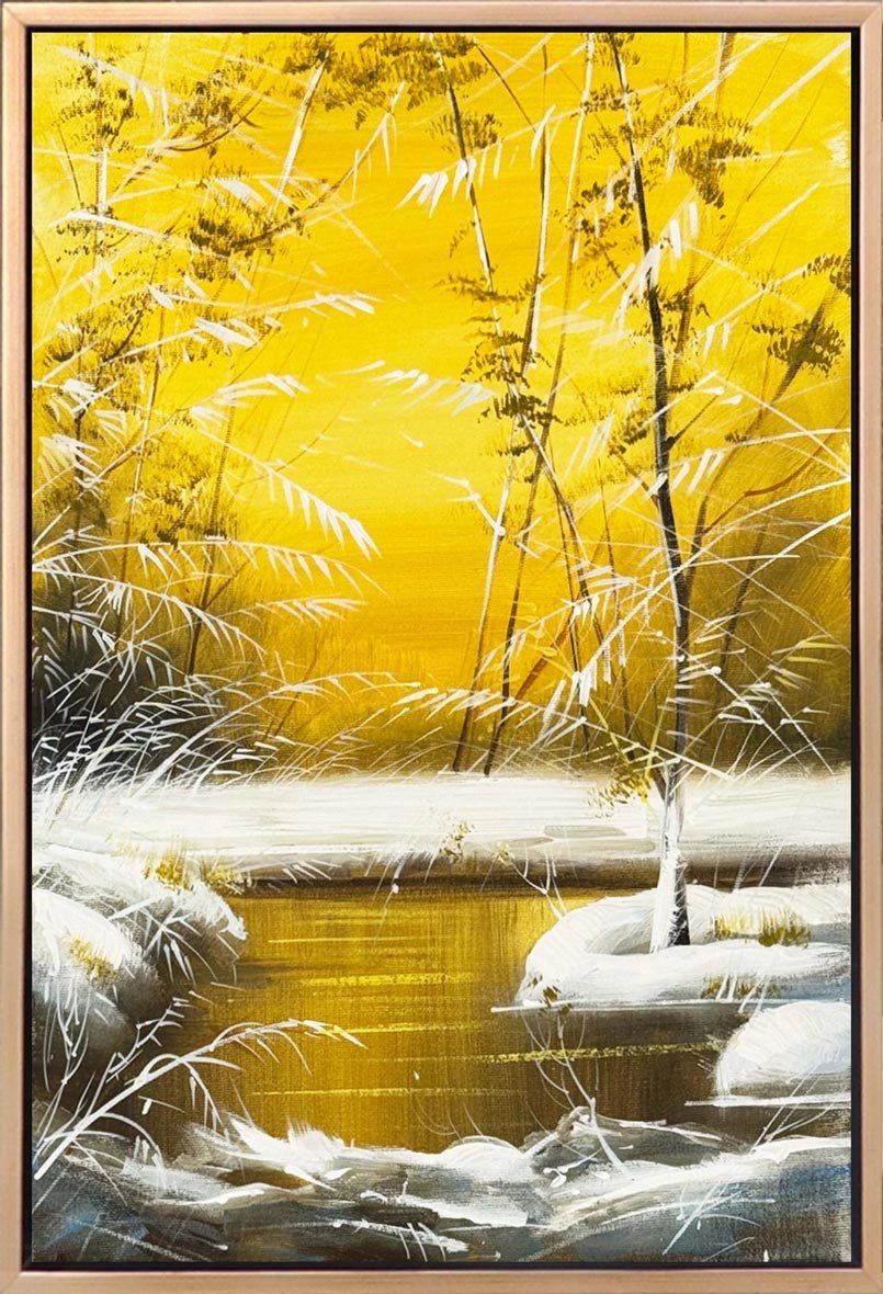 Suskun Bir Gün Yağlı Boya Tablosu