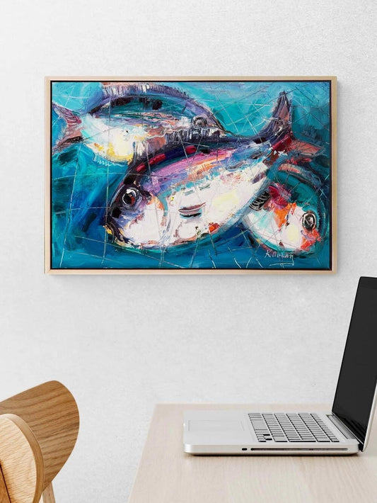 Suyun Hatırası Yağlı Boya Tablosu