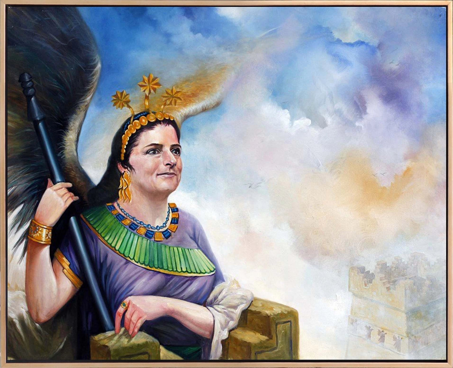 Tanrıça Yağlı Boya Tablosu