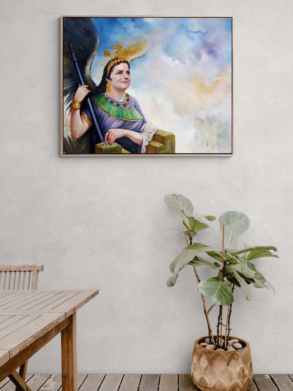 Tanrıça Yağlı Boya Tablosu