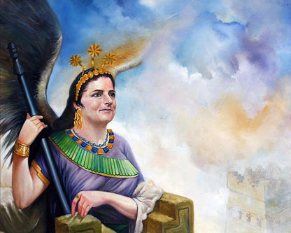 Tanrıça Yağlı Boya Tablosu