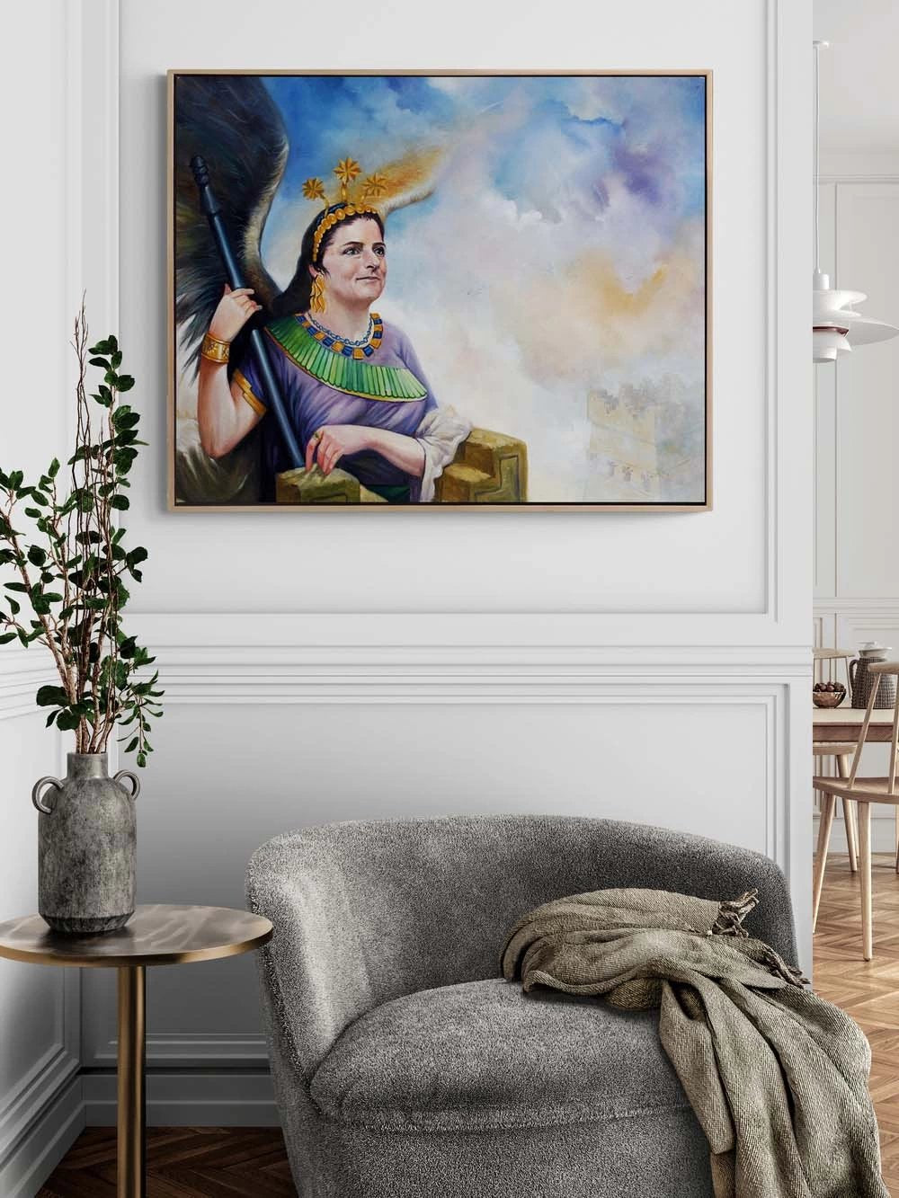 Tanrıça Yağlı Boya Tablosu