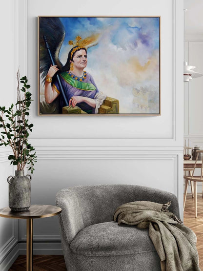 Tanrıça Yağlı Boya Tablosu