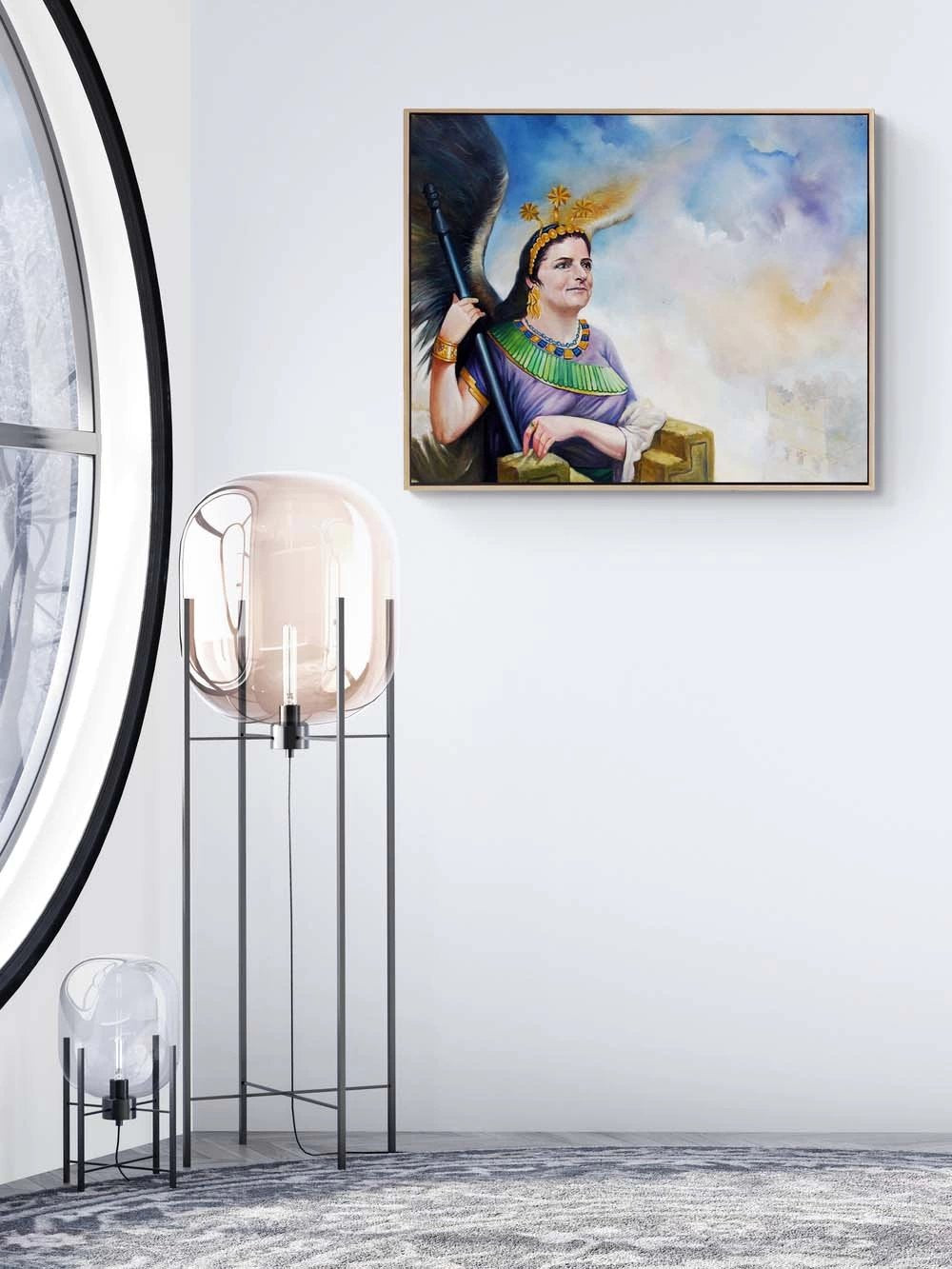 Tanrıça Yağlı Boya Tablosu