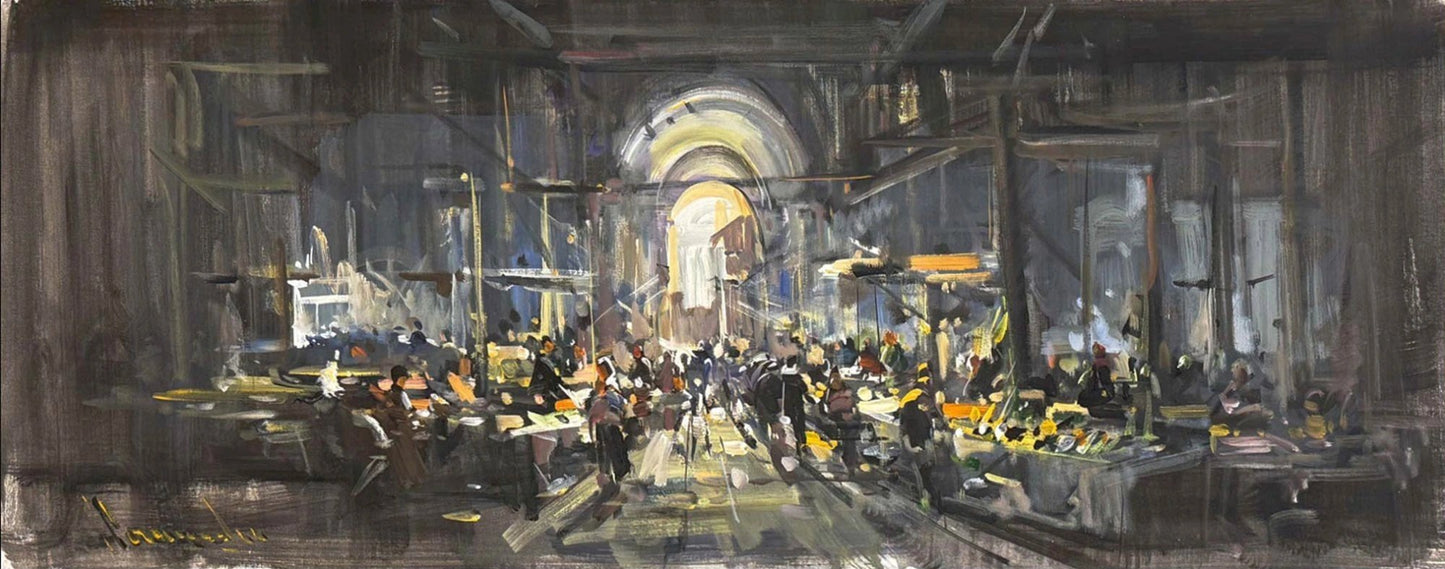 Taşların Hafızası Yağlı Boya Tablosu