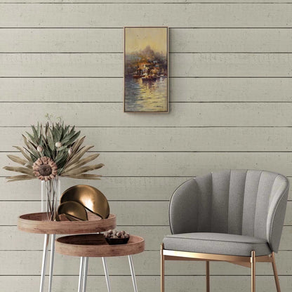 Teknelerin Boğazdaki Duruşu Yağlı Boya Tablosu