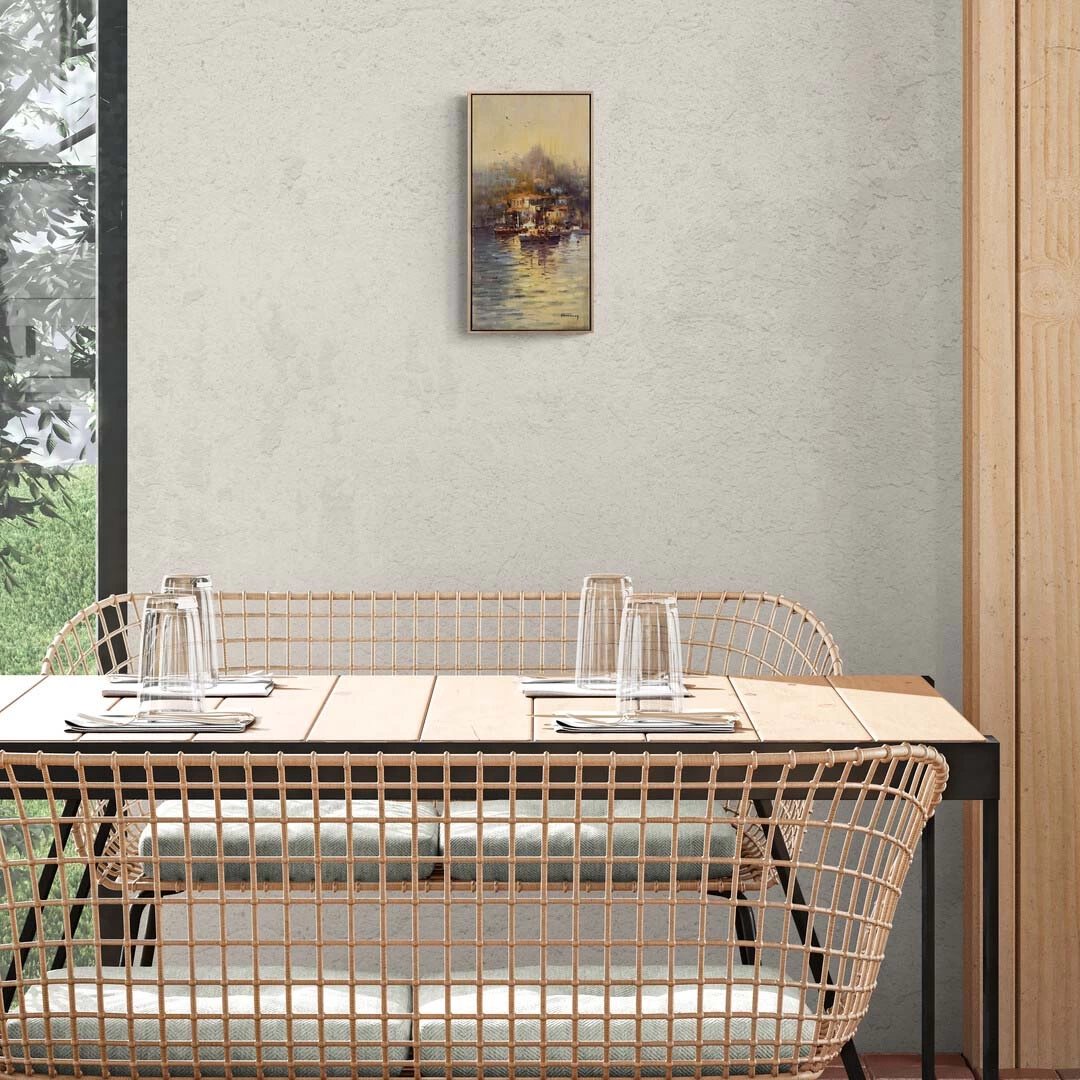 Teknelerin Boğazdaki Duruşu Yağlı Boya Tablosu