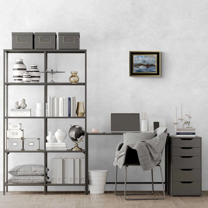 Teknelerin Gölgesinde Zaman Yağlı Boya Tablosu