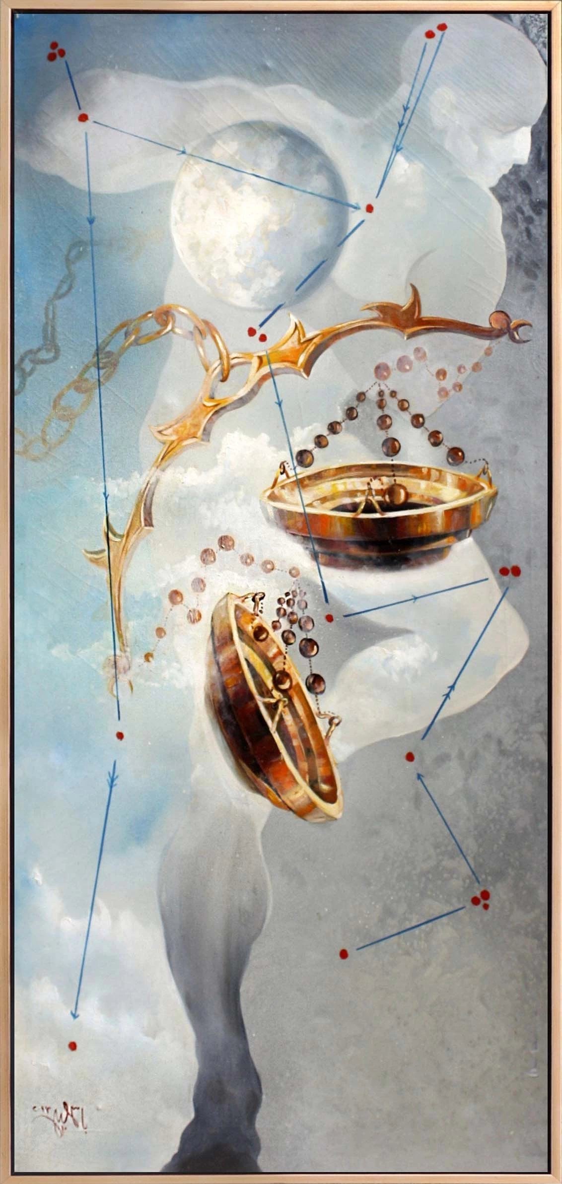 Terazi Burcu Yağlı Boya Tablosu