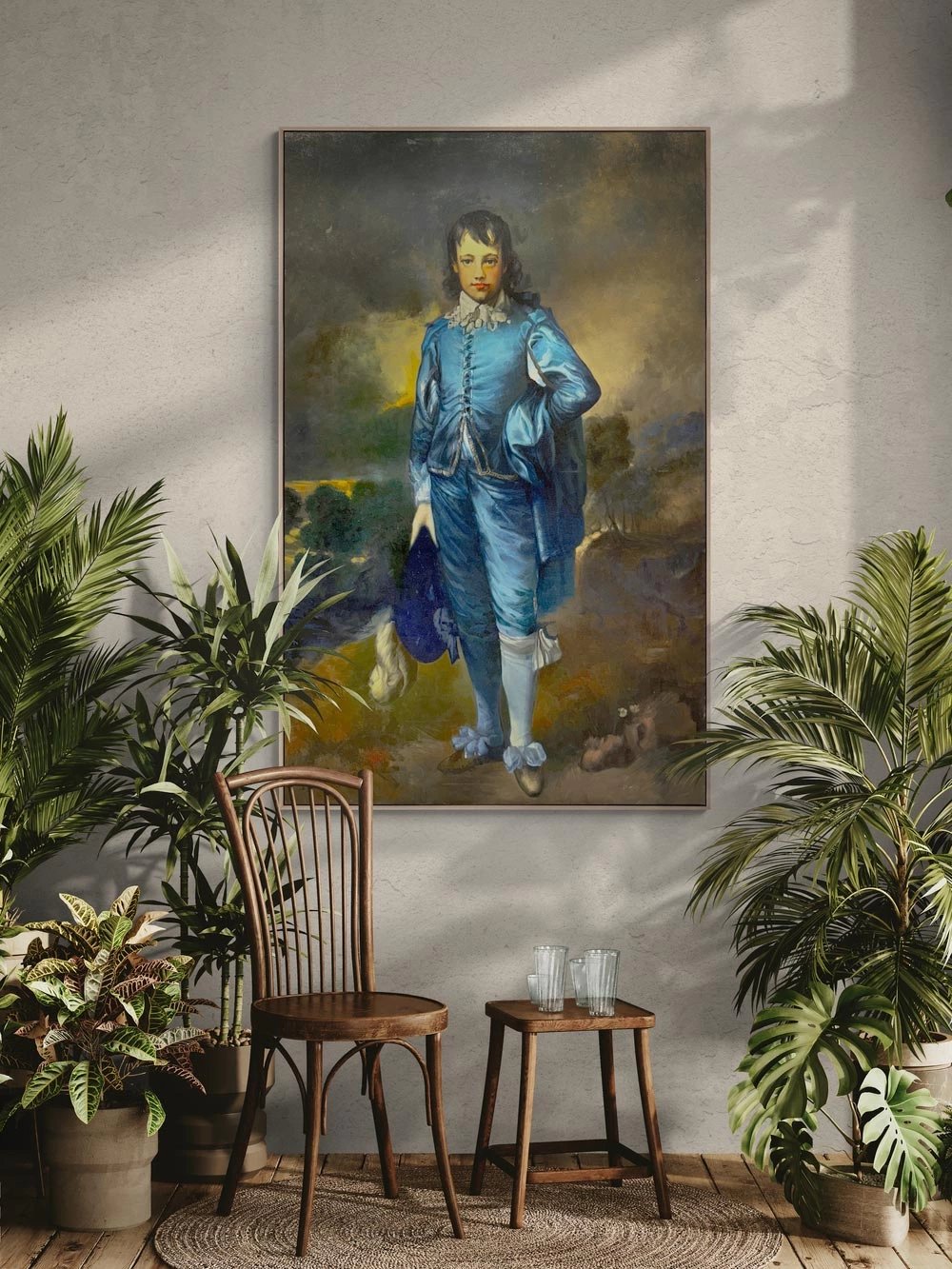 The Blue Boy Yağlı Boya Tablosu