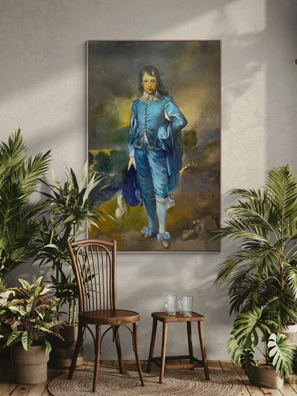 The Blue Boy Yağlı Boya Tablosu