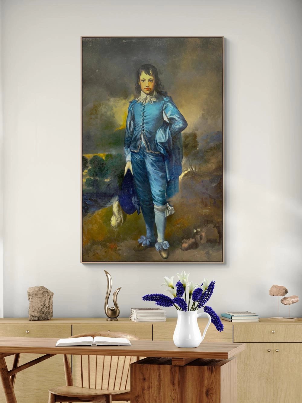 The Blue Boy Yağlı Boya Tablosu