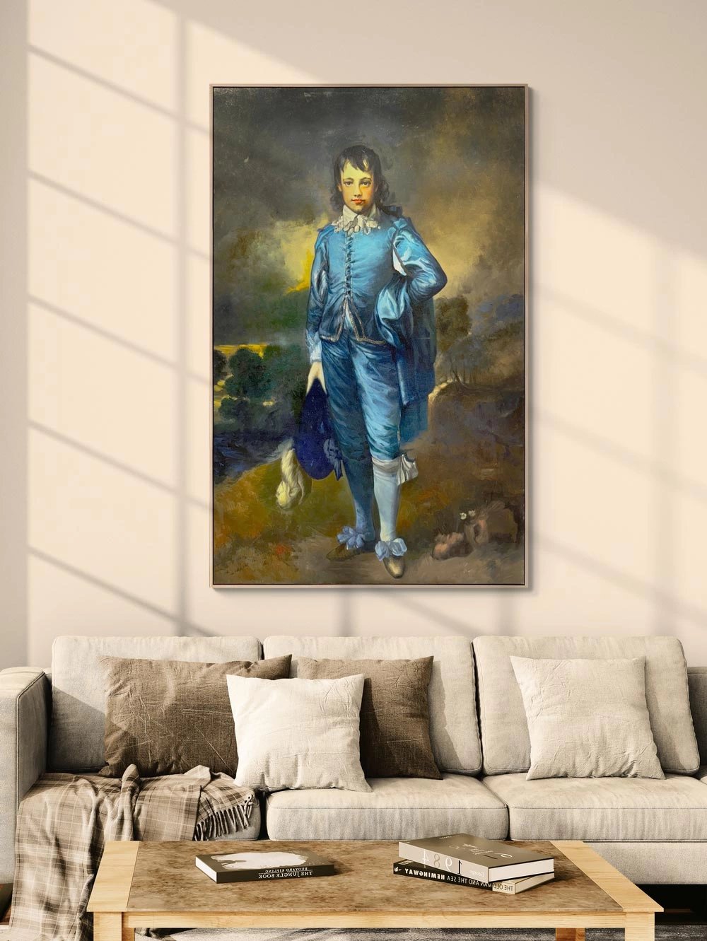 The Blue Boy Yağlı Boya Tablosu