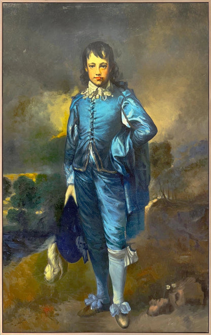 The Blue Boy Yağlı Boya Tablosu