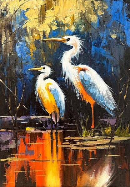 Turnaların Şarkısı Yağlı Boya Tablosu