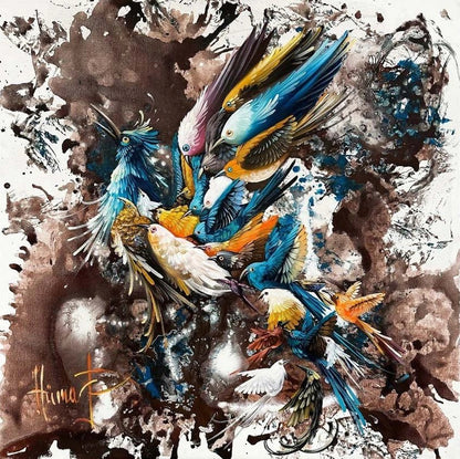 Uçan Hayal Yağlı Boya Tablosu