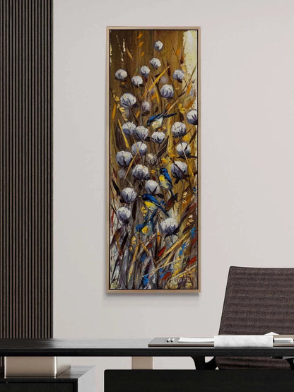 Ufukta Açan Pamuk Yağlı Boya Tablosu