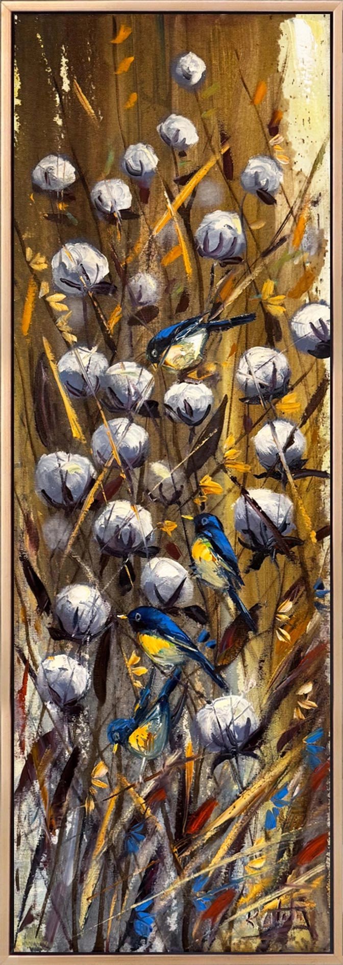 Ufukta Açan Pamuk Yağlı Boya Tablosu