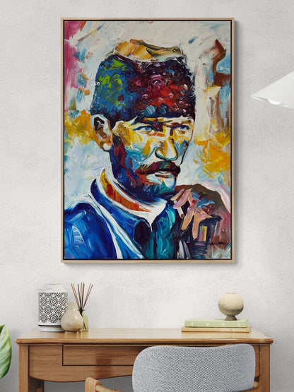 Ulu Önder Atatürk Yağlı Boya Tablosu
