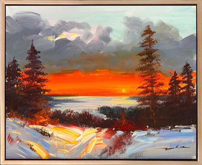 Unutulmuş Bir Mevsim Yağlı Boya Tablosu