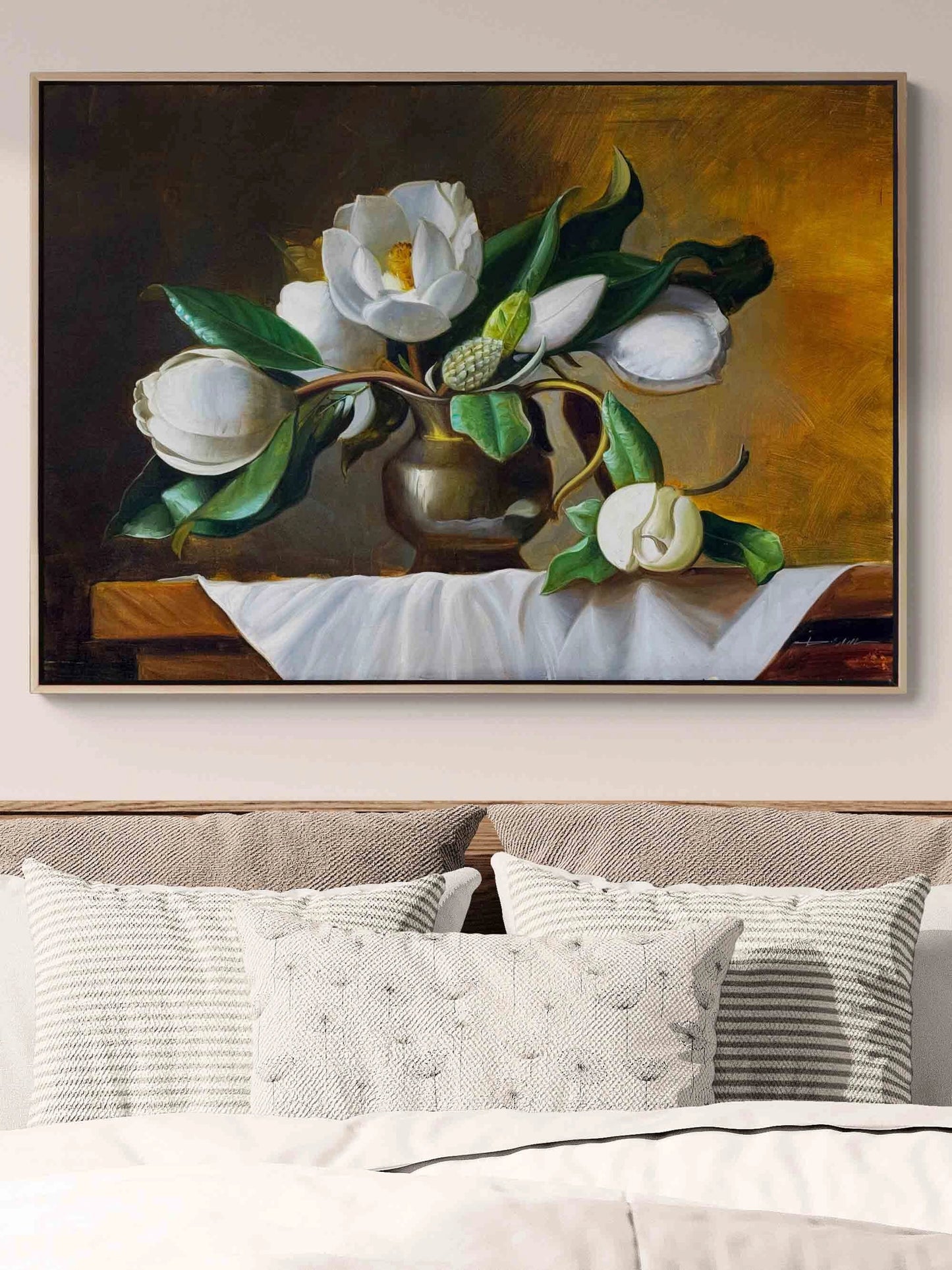 Vazoda Manolyalar Yağlı Boya Tablosu