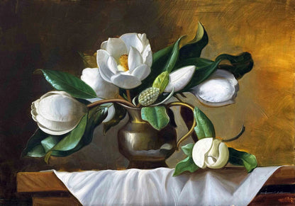 Vazoda Manolyalar Yağlı Boya Tablosu