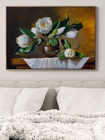 Vazoda Manolyalar Yağlı Boya Tablosu