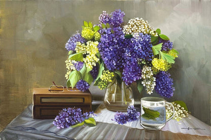 Vazoda Saflık Yağlı Boya Tablosu