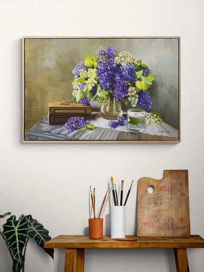 Vazoda Saflık Yağlı Boya Tablosu