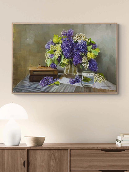 Vazoda Saflık Yağlı Boya Tablosu