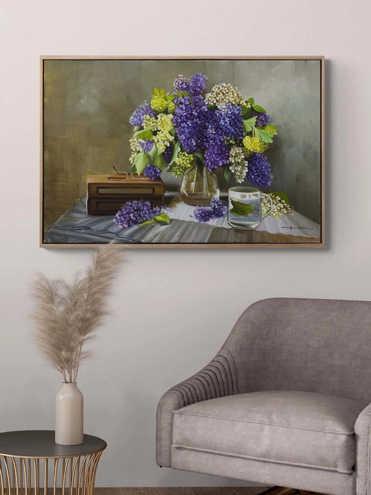 Vazoda Saflık Yağlı Boya Tablosu