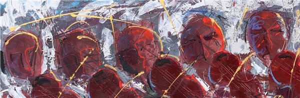 Virtüezlerin Şovu Yağlı Boya Tablosu