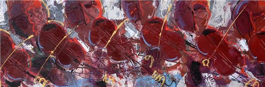 Virtüezlerin Şovu Yağlı Boya Tablosu