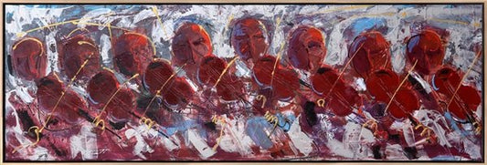 Virtüezlerin Şovu Yağlı Boya Tablosu