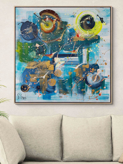 Yağmurdan Sonra Yağlı Boya Tablosu