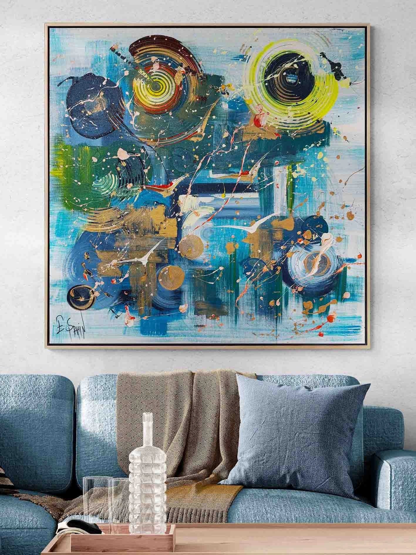 Yağmurdan Sonra Yağlı Boya Tablosu