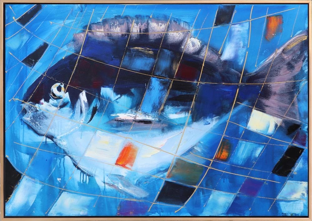 Yakalandım İşte Yağlı Boya Tablosu Simurg Sanatevi