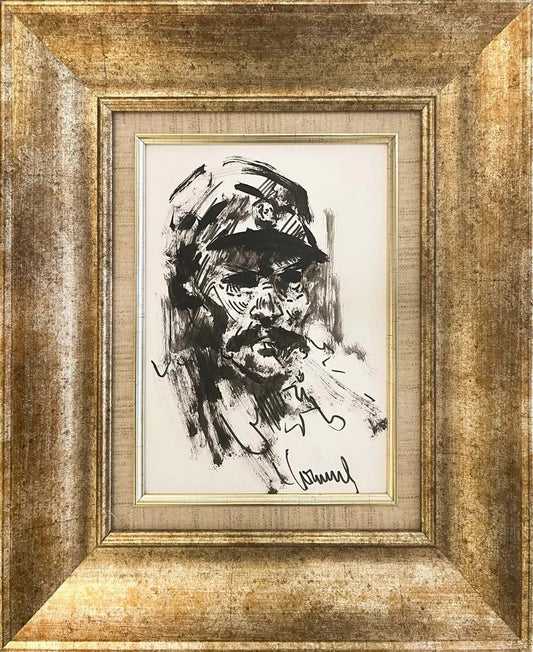 Yalnız Adam Yağlı Boya Tablosu