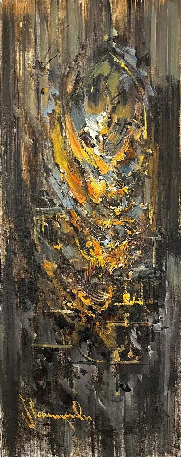 Yansımanın Ötesi Yağlı Boya Tablosu