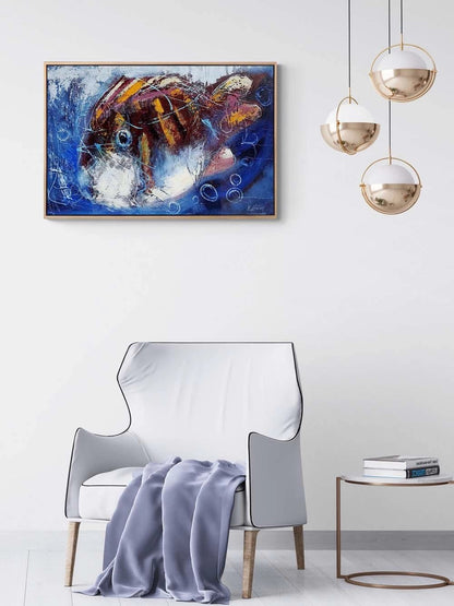 Yavru Balık Yağlı Boya Tablosu