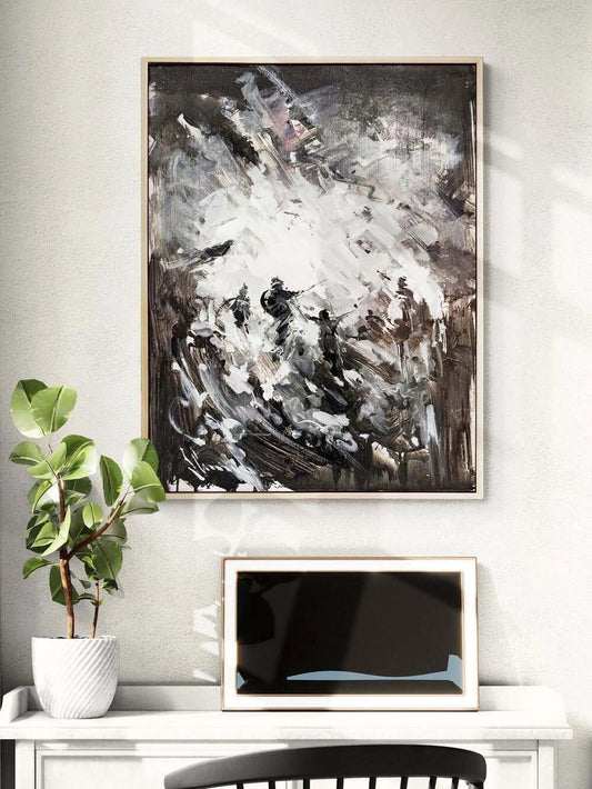 Zaferin Gölgesi Yağlı Boya Tablosu