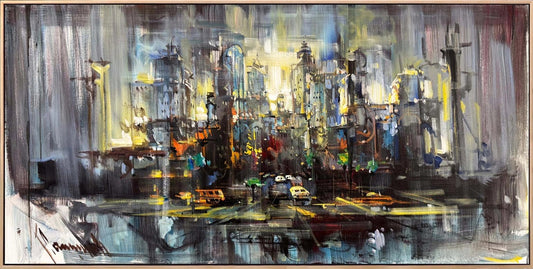 Zamana Karışan Yağlı Boya Tablosu