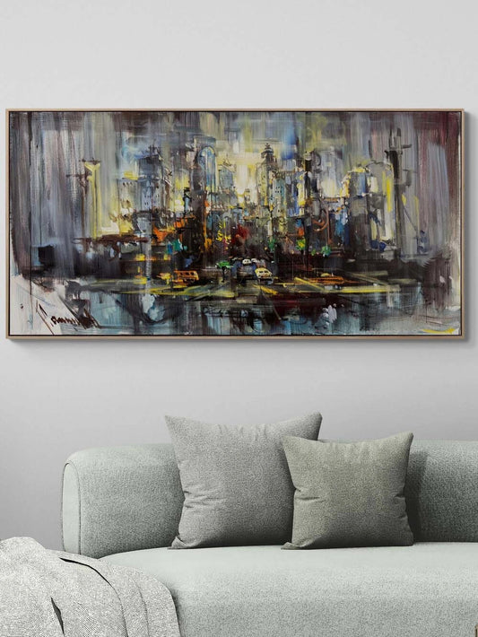 Zamana Karışan Yağlı Boya Tablosu