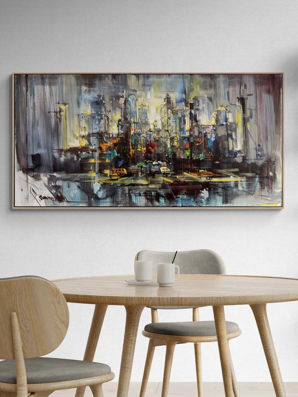 Zamana Karışan Yağlı Boya Tablosu