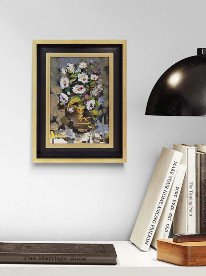 Zamanın Çiçekleri Yağlı Boya Tablosu