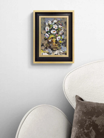 Zamanın Çiçekleri Yağlı Boya Tablosu